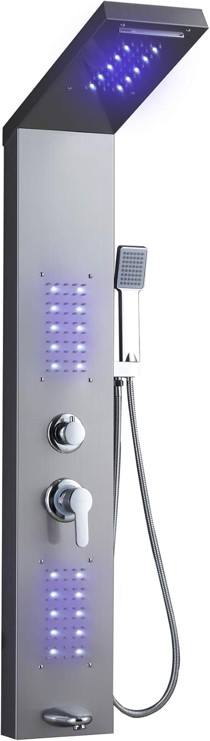 ELLO&ALLO LED Shower Panel Tower System