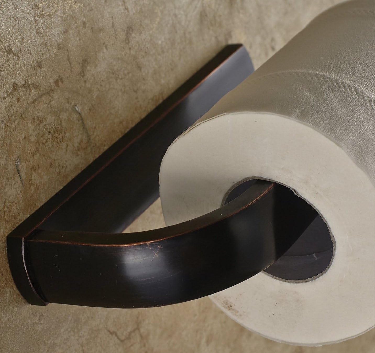 ELLO&ALLO Oil Rubbed Bronze Toilet Paper Holder (image 3)
