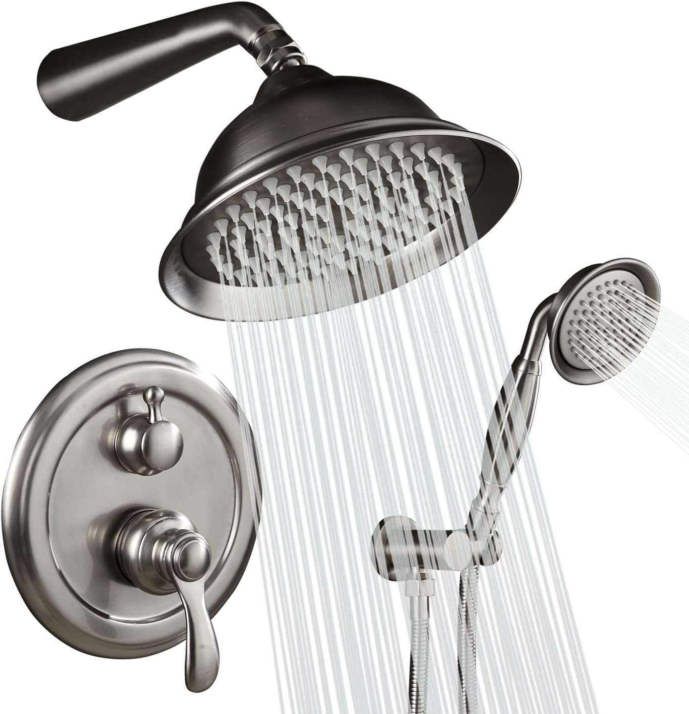 ELLO&ALLO Shower System (Brushed Nickel)