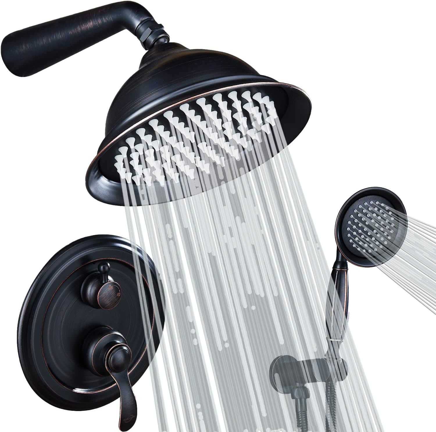 Oil Rubbed Bronze Shower System